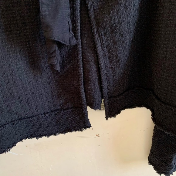 FREE PEOPLE Walking in Hueco black long sleeve top - Picture 11 of 15